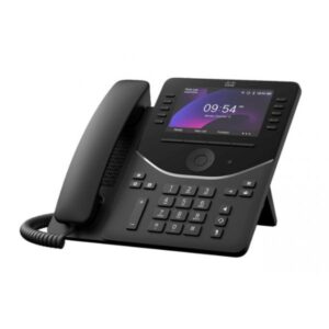 Cisco 9861 telefono IP Nero, Carbonio 10 linee LCD Wi-Fi (Cisco Desk Phone 9861 - Telefono VoIP - con Trusted Platform Module [TPM] 2.0 con ID chiamante/chiamata in attesa - IEEE 802.11a/b/g/n/ac [Wi-Fi] / Bluetooth 5.2 LE - SIP, SDP, RTCP, RTP, SRTP - 130 linee - nero carbonio)