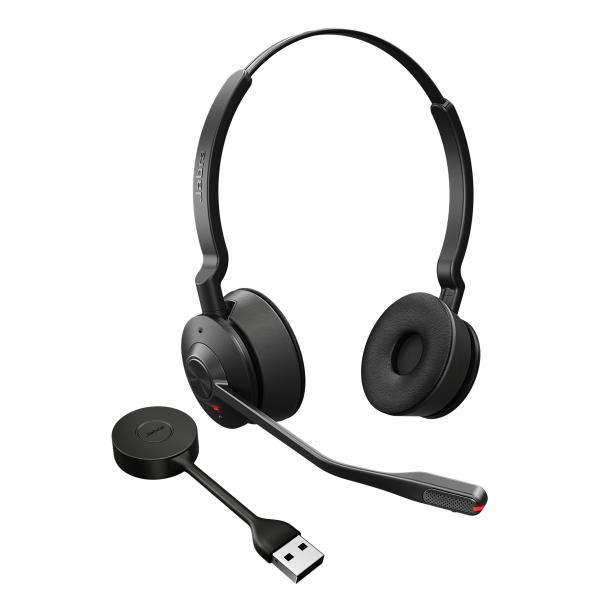 Jabra Engage 55 SE Auricolare Wireless A Padiglione Ufficio Nero (JABRA ENGAGE 55 SE UC STEREO - LINK400A LOWPOWER)