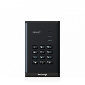 iStorage diskAshur3 SSD 2 TB USB Type-A / USB Type-C 3.2 Gen 1 [3.1 Gen 1] (diskAshur3 SSD 256-bit 2TB - Black)