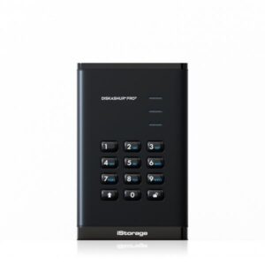 iStorage diskAshur PRO3 SSD 1 TB USB Type-A / USB Type-C 3.2 Gen 1 [3.1 Gen 1] (diskAshur PRO3 SSD 256-bit 1TB FIPS 140-3 Level 3)