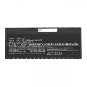 CoreParts MBXFU-BA0048 ricambio per laptop Batteria (Battery for Fujitsu LifeBook - 49.68Wh 14.4V 3450mAh Battery - for Fujitsu LifeBook 49.68Wh 14.4V 3450mAh - Warranty: 12M)