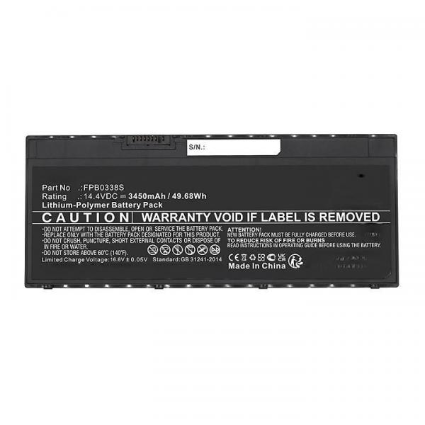 CoreParts MBXFU-BA0048 ricambio per laptop Batteria (Battery for Fujitsu LifeBook - 49.68Wh 14.4V 3450mAh Battery - for Fujitsu LifeBook 49.68Wh 14.4V 3450mAh - Warranty: 12M)