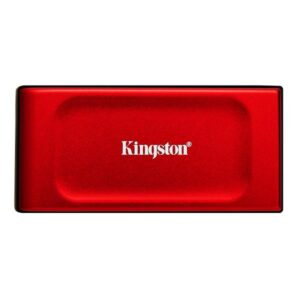 Kingston Technology 1TB SSD esterno XS1000 USB 3.2 Gen 2, Rosso (Kingston XS1000 Red [SXS1000R/1000G] 1TB Portable External SSD, Read 1050MB/s, Write 1000MB/s, USB 3.2 Gen 2, 5 Year Warranty)