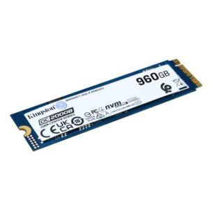 Kingston Technology 960G DC2000B PCIe 4.0 M.2 2280 Enterprise SSD (960G DC2000B PCIE 4.0 M.2 2280 - ENTERPRISE SSD)