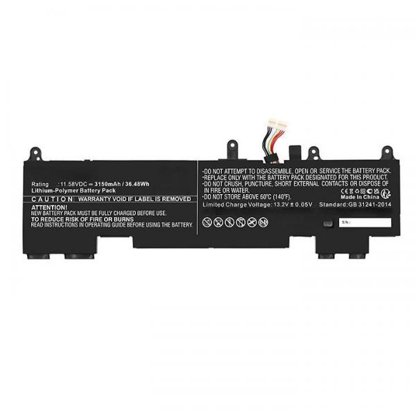 CoreParts MBXHP-BA0322 ricambio per laptop Batteria (Laptop Battery for HP 36.48Wh - Li-ion 11.58V 3150mAh Laptop - Battery for HP 36.48WH Li-ion 11.58V 3150mAh - Warranty: 12M)