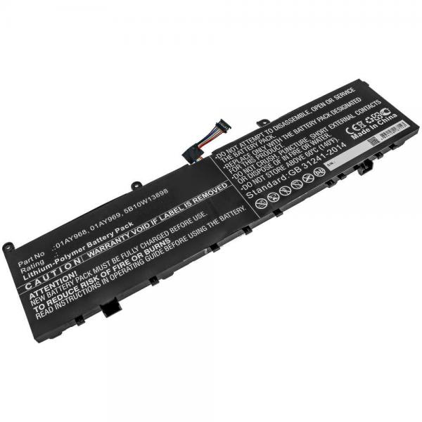 CoreParts MBXLE-BA0301 ricambio per laptop Batteria (Laptop Battery for Lenovo - 79.10Wh Li-Polymer 15.36V - 5150mAh for Lenovo T 79Wh Li-Polymer 15.36V 5150mAh for Lenovo ThinkPad P1, - Warranty: 12M)