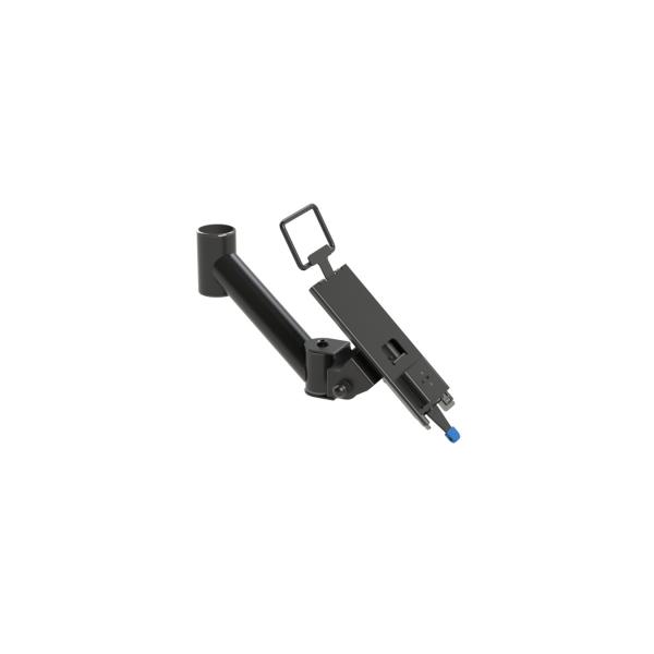 Ergonomic Solutions SpacePole Payment ACA303-02 accessorio di sistema POS Supporto POS Nero Metallo (PAYlift Angled Arm SP1 -BLACK- - Warranty: 60M)