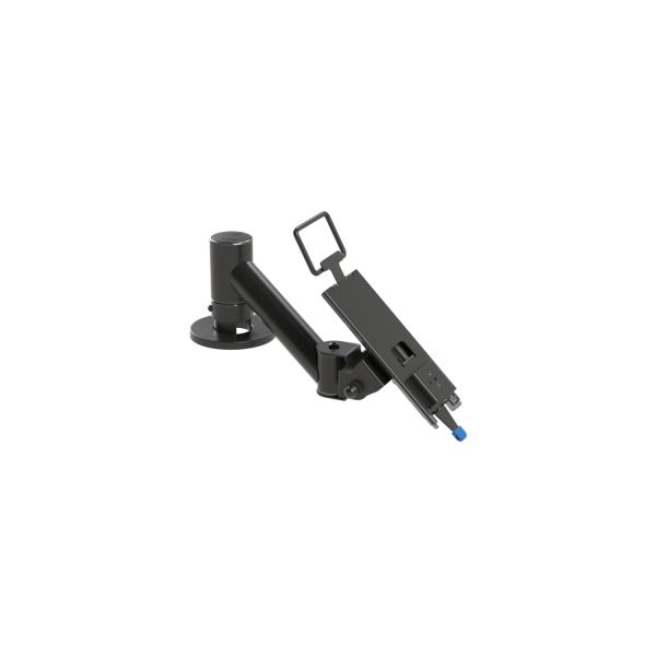 Ergonomic Solutions SpacePole Payment ACA305-02 accessorio di sistema POS Supporto POS Nero Metallo (PAYlift angled arm 120mm pole - [SP2] -BLACK- - Warranty: 60M)