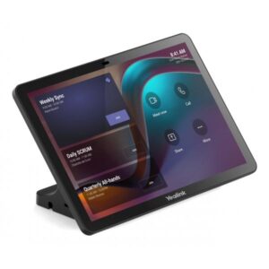 Yealink CTP25 espositore per sale riunioni 25,6 cm [10.1] 1280 x 800 Pixel IPS 802.11a, 802.11b, 802.11g, Wi-Fi 4 [802.11n], Wi-Fi 5 [802.11ac], Wi-Fi 6 [802.11ax] Nero Bluetooth (YEALINK CTP25)
