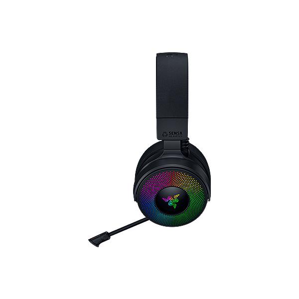 Razer Kraken V4 Pro Auricolare Con cavo e senza cavo A Padiglione Gaming USB tipo A Bluetooth Nero (RAZER KRAKEN V4 PRO W/L HEADSET BLACK)