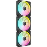Corsair iCUE LINK LX120 RGB Case per computer Ventilatore 12 cm Nero 3 pz (CORSAIR iCUE Link LX120 RGB - indsats)