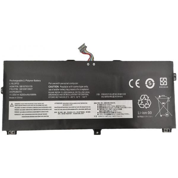 CoreParts MBXLE-BA0310 ricambio per laptop Batteria (Laptop Battery for Lenovo - 48.51Wh Li-Polymer 11.55V - 4200mAh 49Wh Li-Polymer 11.55V 4200mAh for Lenovo ThinkPad X390 Yoga, ThinkPad - Warranty: 12M)