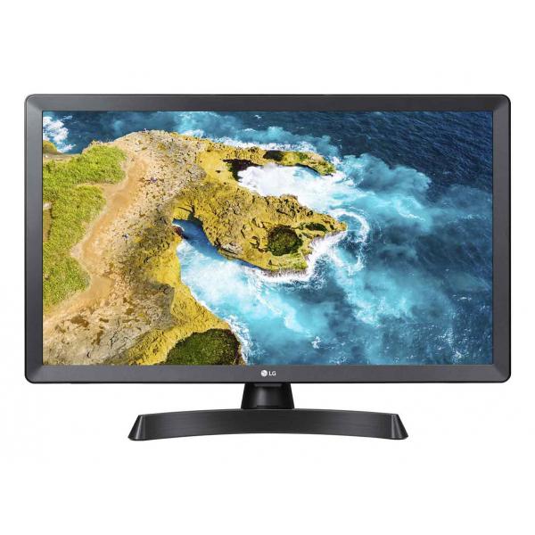 LG HD 24TQ510S-PZ TV 59,9 cm [23.6] Smart TV Wi-Fi Nero, Grigio 250 cd/m² (LG 24TQ510S-PZ - Kantbelyst LED 23.6)