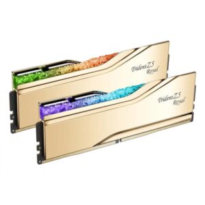 G.Skill F5-8400J4052G24GX2-TR5G memoria 48 GB 2 x 24 GB DDR5 6400 MHz (48GB[24GBx2] G.SKILL Trident Z5 Royal G DDR5 8400MHz CL40)