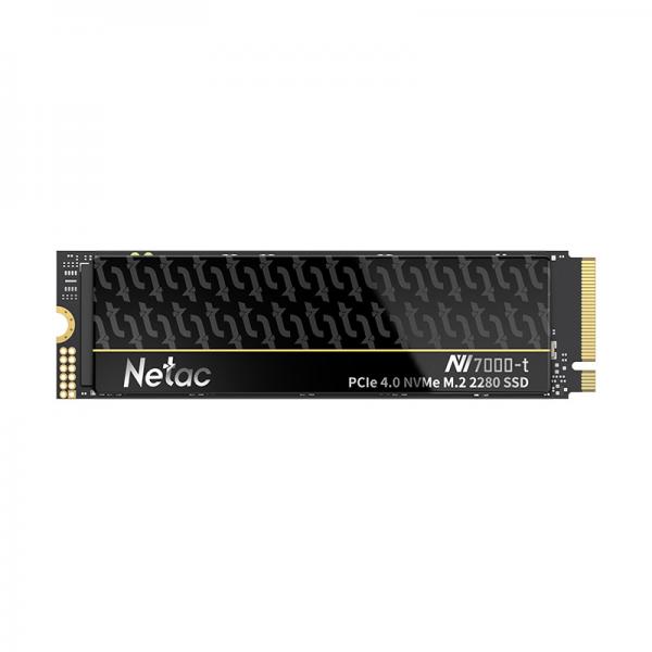 Netac NV7000-t 1 TB M.2 PCI Express 4.0 NVMe 3D NAND (Netac 1TB NV7000-T M.2 NVMe Gen4 SSD, M.2 2280, PCIe4, 3D NAND, R/W 7300/6600 MB/s, Heatspreader)