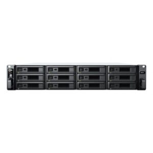 Synology RackStation RS2423+ NAS Armadio [2U] Ryzen Embedded V1780B 8 GB DDR4 144 TB HDD DiskStation Manager Nero (RS2423+/144TB-HAT3310)