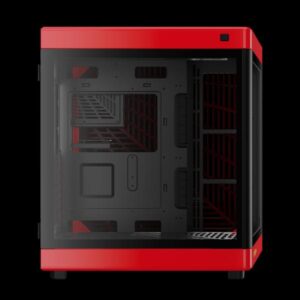 GAMDIAS NESO P1 BR computer case Full Tower Nero, Rosso (NESO P1 FULL-TOWER BLACK AND RED CASE)