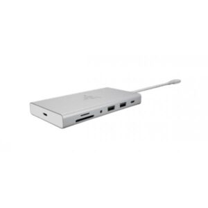 Razer USB-C Dock Cablato USB 3.2 Gen 1 [3.1 Gen 1] Type-C Alluminio (Razer USB C Dock - USB Type C 11-in-1 multiport adapter [Mercury Edition] - FRML Packaging)