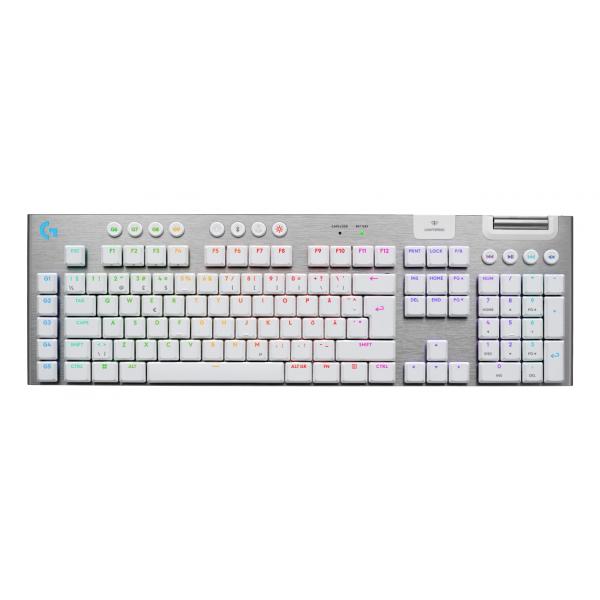 Logitech G G915 X LIGHTSPEED (G915 X LIGHTSPEED - WRLS G KB- WHITE-PAN-EMEA28I-935) - Versione Tedesca