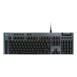 Logitech G G915 X tastiera Gaming USB QWERTY US International Nero (G915 X WIRED G KB)