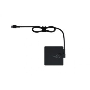 ASUS ROG 100W USB-C Adapter adattatore e invertitore Interno Nero (Rog 100W Usb-C Adapter Power - Adapter/Inverter Indoor Black - Warranty: 12M)
