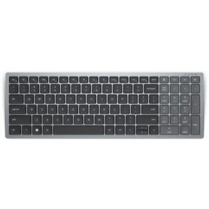 DELL KB740 tastiera Ufficio RF senza fili + Bluetooth QWERTY Nordic Grigio, Nero (Kb740 Keyboard Rf Wireless + - Bluetooth Qwerty Nordic Grey, - Black - Warranty: 12M)
