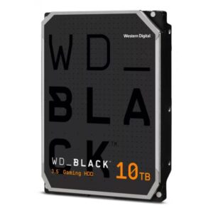 Western Digital WD_BLACK WD102FZBX disco rigido interno 10 TB 7200 Giri/min 256 MB 3.5 Serial ATA III (WD_BLACK WD102FZBX - 10 TB - SATA 6 Gb)