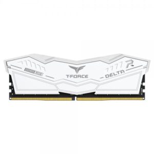 Team Group FF4D532G8000HC38DDC01 memoria 32 GB 2 x 16 GB DDR5 8000 MHz Data Integrity Check [verifica integrità dati] (Team T-Force Delta RGB 32GB Kit [2 x 16GB], DDR5, 8000MHz [PC5-6400], CL38, ECC, AMD EXPO & XMP 3.0, PMIC, DIMM Memory, White)