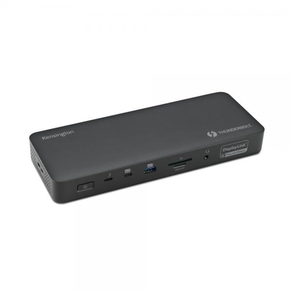 Kensington SD5920T EQ Cablato Thunderbolt 4 Nero (KENSINGTON SD5920T EQ THUNDERBO - QUAD 4K DOCKINGSTATION MIT 140W)