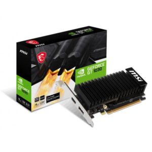 MSI GeForce GT 1030 4GHD4 LP OC NVIDIA 4 GB GDDR4 (MSI graphics card GeForce GT 1030 4GHD4 LP OC - 4 GB GDDR4 O)