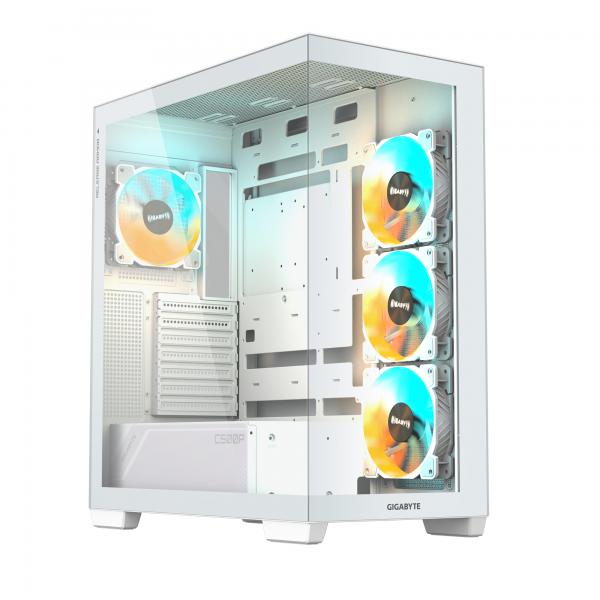 GIGABYTE C500 PANORAMIC STEALTH Midi Tower Bianco (CASE ATX C500PI ST WHITE)