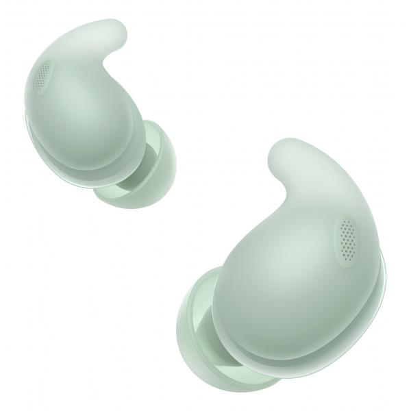 Sony LinkBuds Fit - Cuffie True Wireless Bluetooth con Noise Cancelling - Comfort per tutto il giorno, IPX4, audio ad alta risoluzione, modalità Ambient Sound, durata della batteria fino a 21 ore, connessione Multipoint, iOS e Android - Green (Linkbud Fit Green)