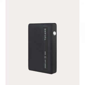 Tucano Power bank per laptop 20000 mAh Nero (POWERBANK FR LAPTOP BLACK - 65W 20.000MAH)