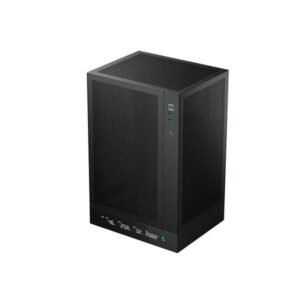 DeepCool R-CH170-BKNPI0D-G-1 computer case Tower Nero (Deepcool CH170 Digital Mini-ITX Case - High Airflow, Supports Water Cooling, Ultra-Quiet Operation, Compact Design for Efficient Space Management)