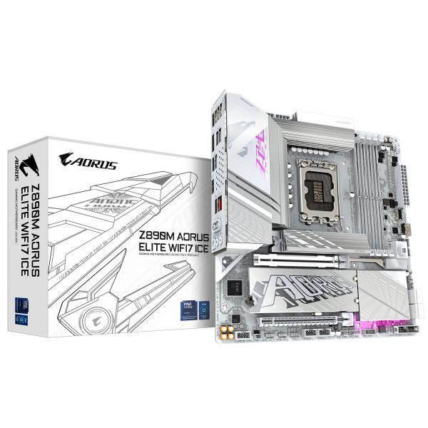 MB INT Z890M Aorus Elite WIFI7 ICED5MATX
