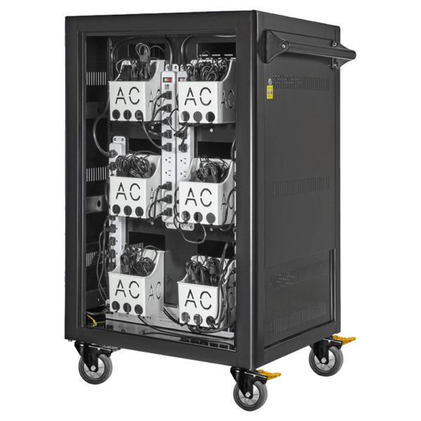 Power Technologies LITE Series AC-LITE-H65 Carrello per la gestione dei dispositivi portatili Nero (AC-LITE-H65 30 Bay Smart Charg)