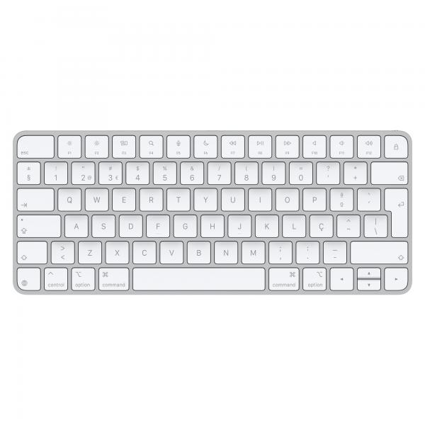 Apple Magic tastiera Universale USB + Bluetooth QWERTY Portoghese Bianco (MAGIC KEYBOARD - PORTUGUESE) - Versione UK