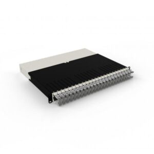 PATCHBOX PONEX8STPSL cavo di rete Grigio 0,8 m Cat6a U/FTP [STP] (PATCHBOX.ONE 8RU CAT.6A STP GREY 0,8M,INCL. 6 PATCHCATCH)