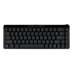 ASUS ROG Falchion Ace HFX tastiera Gaming USB Nero (Asus ROG FALCHION ACE HFX Compact 65% Analog RGB Gaming Keyboard, Wired [Dual USB-C], ROG HFX Magnetic Switches, Rapid Trigger, Touch Panel) - Versione UK