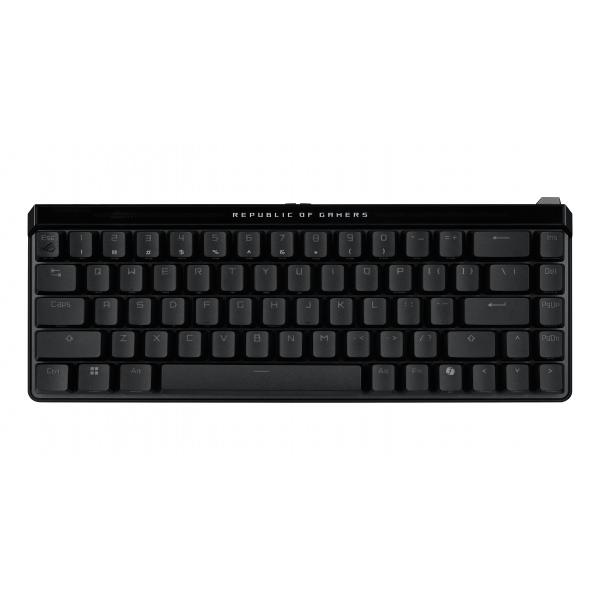 ASUS ROG Falchion Ace HFX tastiera Gaming USB Nero (Asus ROG FALCHION ACE HFX Compact 65% Analog RGB Gaming Keyboard, Wired [Dual USB-C], ROG HFX Magnetic Switches, Rapid Trigger, Touch Panel) - Versione UK