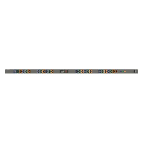 Vertiv Geist GU30001L unità di distribuzione dell'energia [PDU] 24 presa[e] AC 0U Nero (Geist Rack PDU, recepta - managed, 0U, input IEC 60309 - Warranty: 36M)