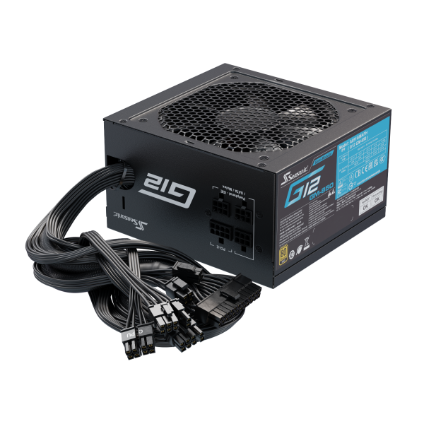 Seasonic Focus G12 GM alimentatore per computer 850 W 20+4 pin ATX ATX Nero (Seasonic FOCUS GM 850 str?mforsyning -)