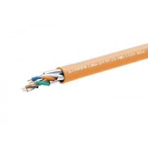Lanview LVN122153 cavo di rete Arancione 305 m Cat6a (CAT6a U-FTP network cable - LSZH, B2CA, Orange, 305m - 0.56mm wire - Warranty: 300M)