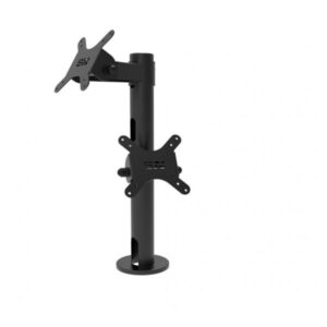 Capture CA-POLE-4012 kit di fissaggio (Main pole 400mm with standard - and short VESA brackets [for - main and second display] - Warranty: 12M)