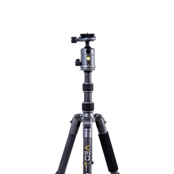 Vanguard VEO 3 GO 235CB treppiede Smartphone/macchina fotografica digitale 3 gamba/gambe Nero (Veo 3 Go 235Cb Tripod - Smartphone/Digital Camera 3 - Leg[S] Black - Warranty: 12M)