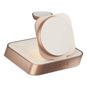 ZENS ZEDC28W/00 Caricabatterie per dispositivi mobili Cuffie, Smartphone, Orologio intelligente Rame AC Carica wireless Ricarica rapida Interno (ZENS Wireless Charger Nightstand Pro 2)