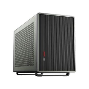 Antec Performance 1 M Aventurine Mini Tower Nero (Antec Performance 1M Aventurine Mini-ITX Gaming Case with Aluminum Finish, PCIe 4.0 Riser Cable, USB 3.2 Gen2 Type-C, Tool-Free Side Panels, Solid Side Panel, SFX-L & SFX PSU Support)