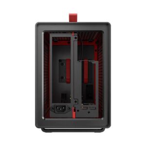 Antec Performance 1 M Mini Tower Nero (Antec Performance 1M Black Mini-ITX Gaming Case with Aluminum Finish, PCIe 4.0 Riser Cable, USB 3.2 Gen2 Type-C, Tool-Free Side Panels, Solid Side Panel, SFX-L & SFX PSU Support)