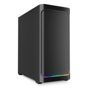 Sharkoon AK4 RGB STRIP Midi Tower Nero (AK4 Black ATX [schwarz])