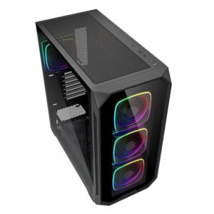 Sharkoon AK5G RGB Midi Tower Nero (AK5G RGB Black ATX [schwarz])